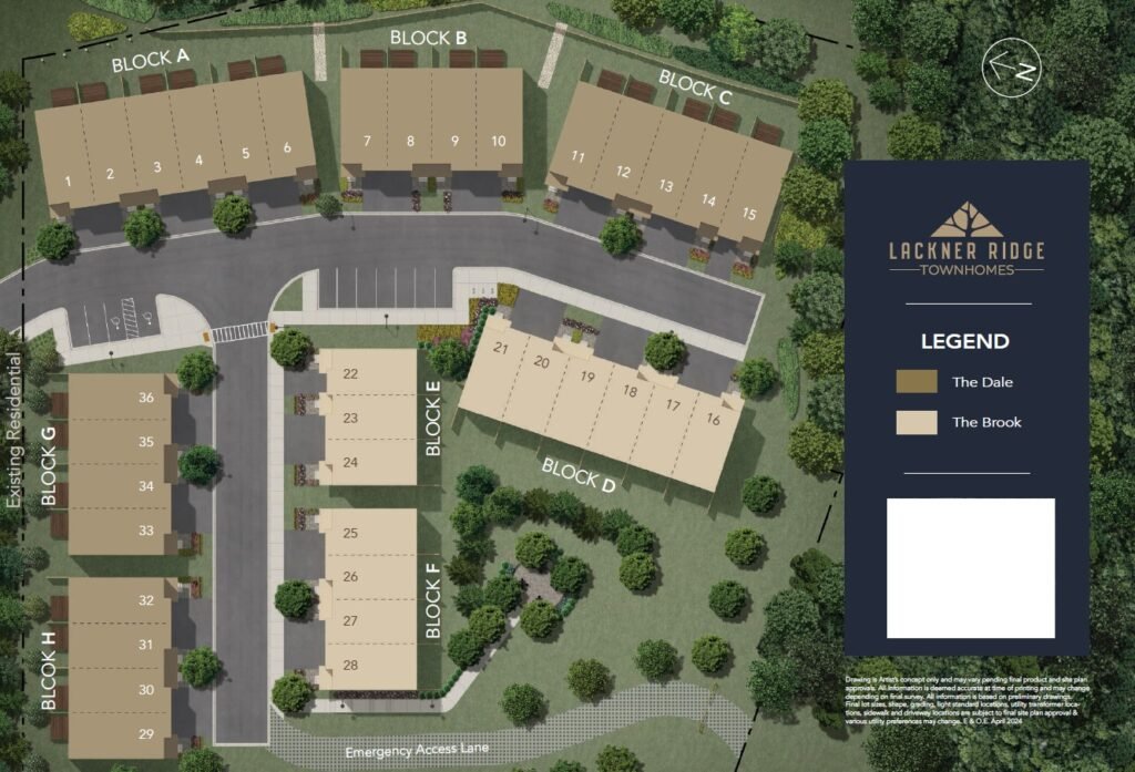 lackner townhomes kitchener